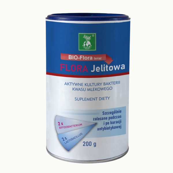 Flora Jelitowa — Aktywne Kultury Bakterii Probiotycznych 200g