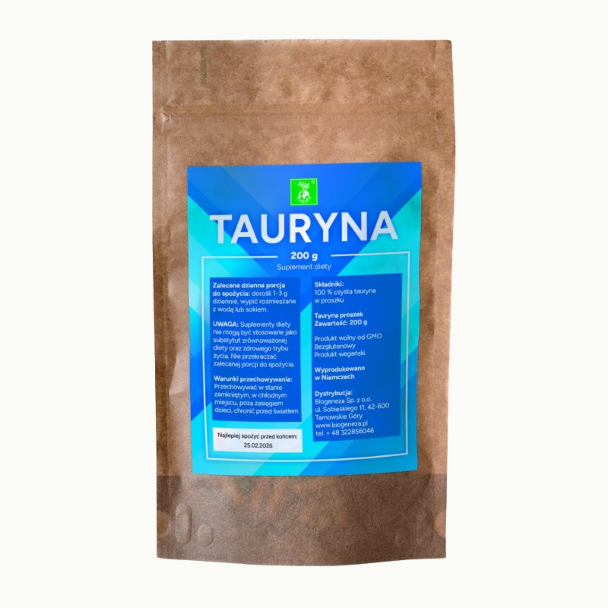 Tauryna — proszek 200g