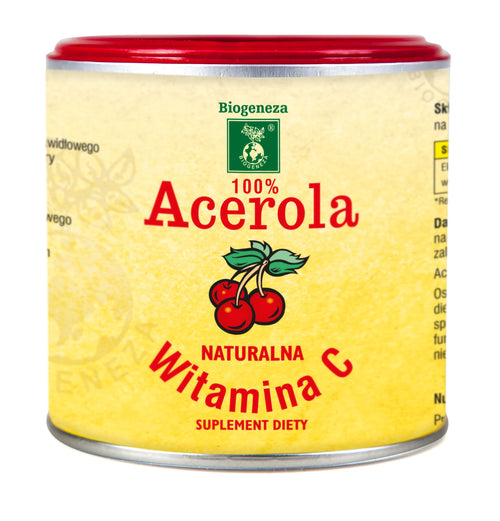 Acerola BIO — Naturalna Witamina C w Proszku 100g