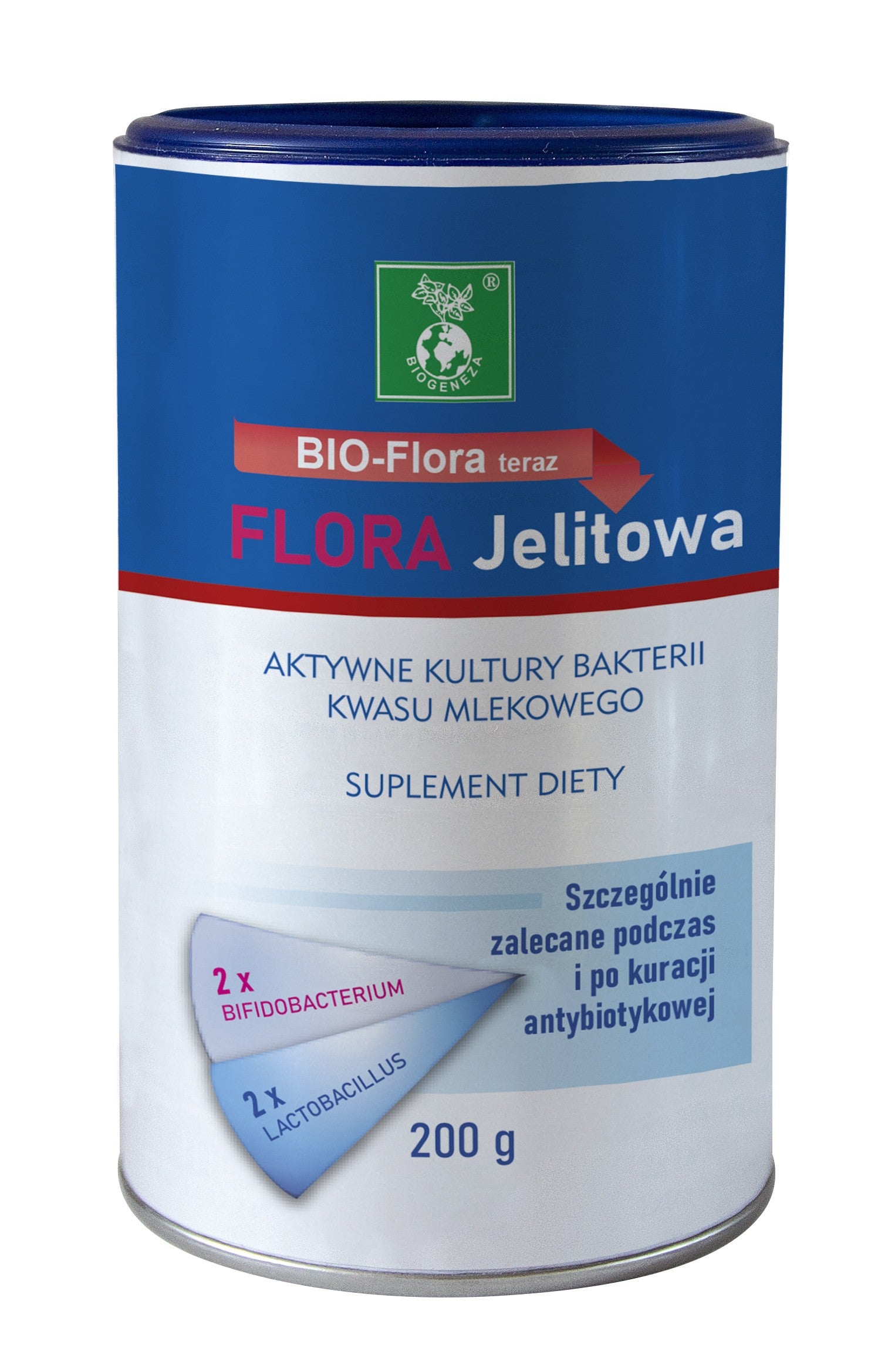 Flora Jelitowa — Aktywne Kultury Bakterii Probiotycznych 200g