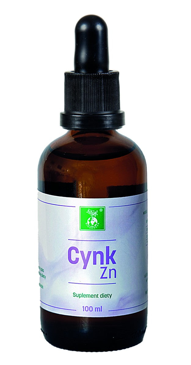 Cynk Organiczny — Odporność i Hormony w Kroplach 100ml