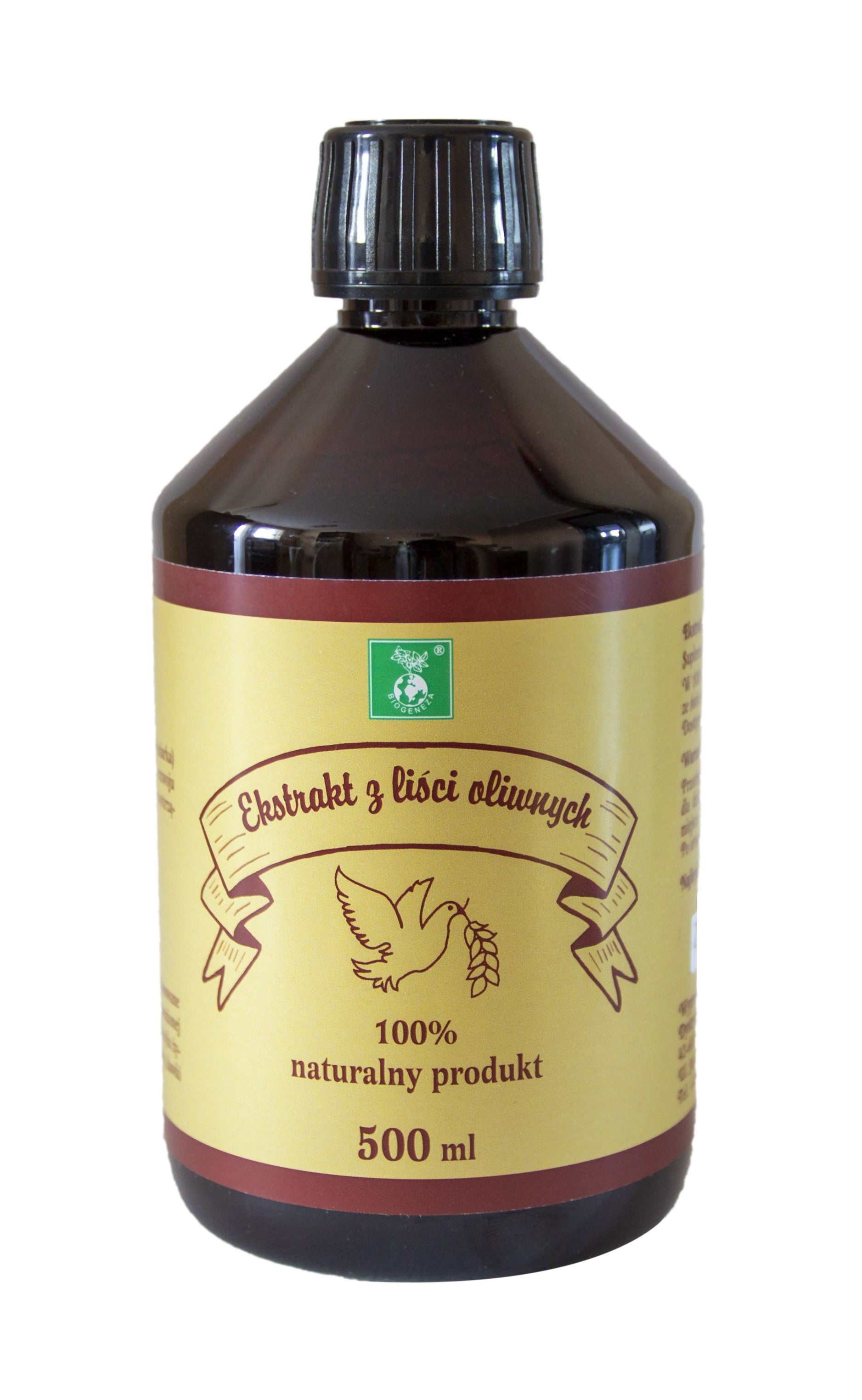 Ekstrakt z Liści Oliwnych — Naturalny Antybiotyk w Płynie 500ml
