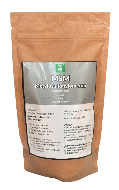 MSM Organiczna Siarka — proszek 200g
