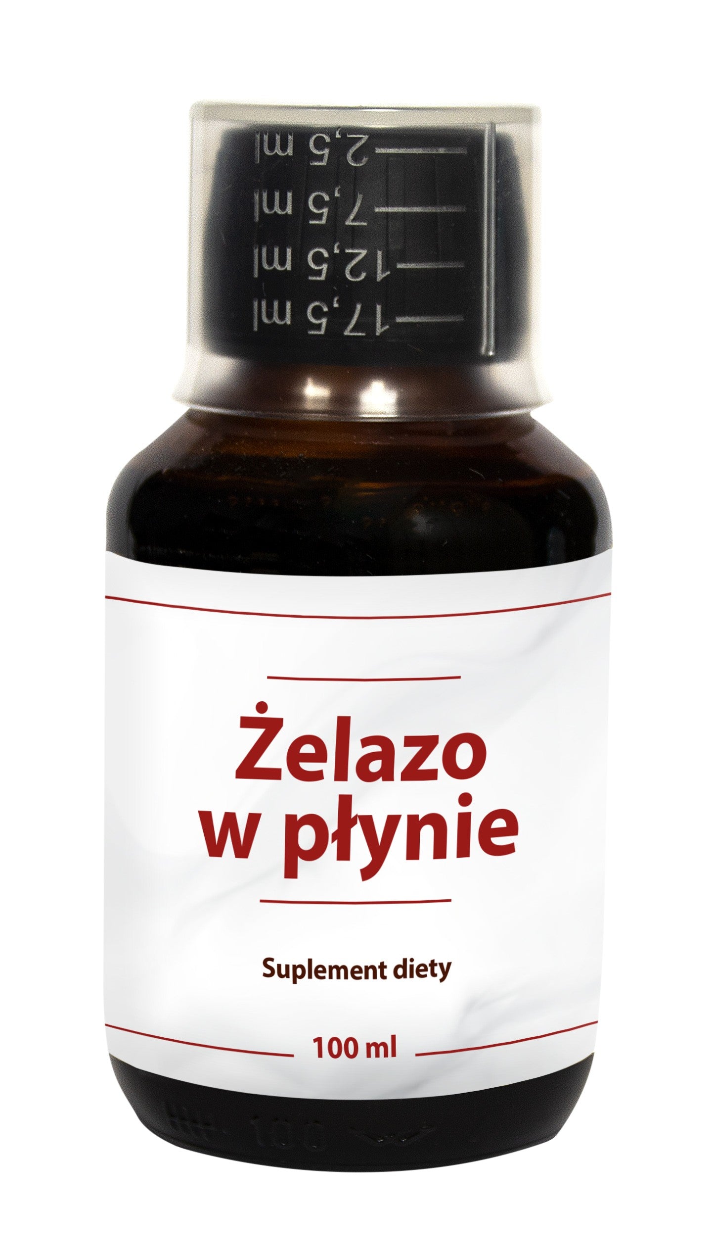 Żelazo w Płynie — krople 100ml